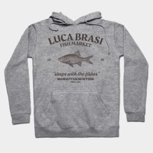 Lucas Brasi Sleeps With The Fishes Vintage Look Design Fanart 1 Hoodie